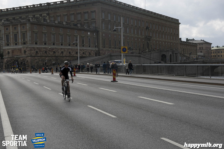 Bild från Velothon Stockholm 2015 - Slottet