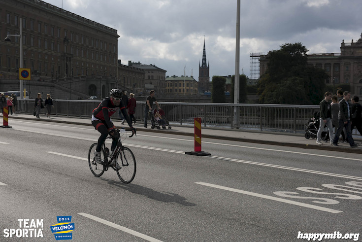 Bild från Velothon Stockholm 2015 - Slottet