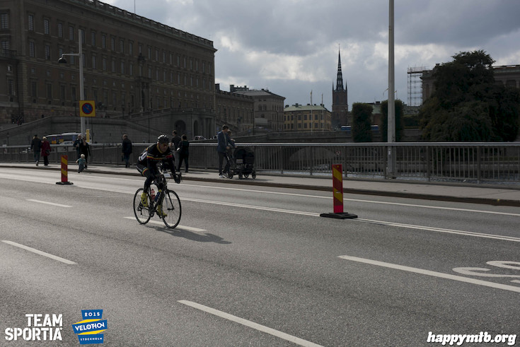 Bild från Velothon Stockholm 2015 - Slottet
