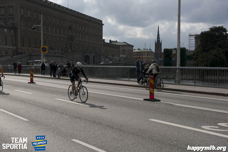 Bild från Velothon Stockholm 2015 - Slottet