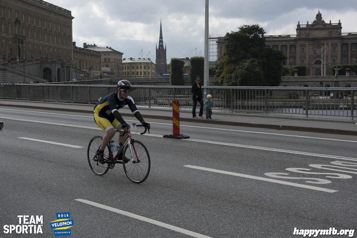 Bild från Velothon Stockholm 2015 - Slottet