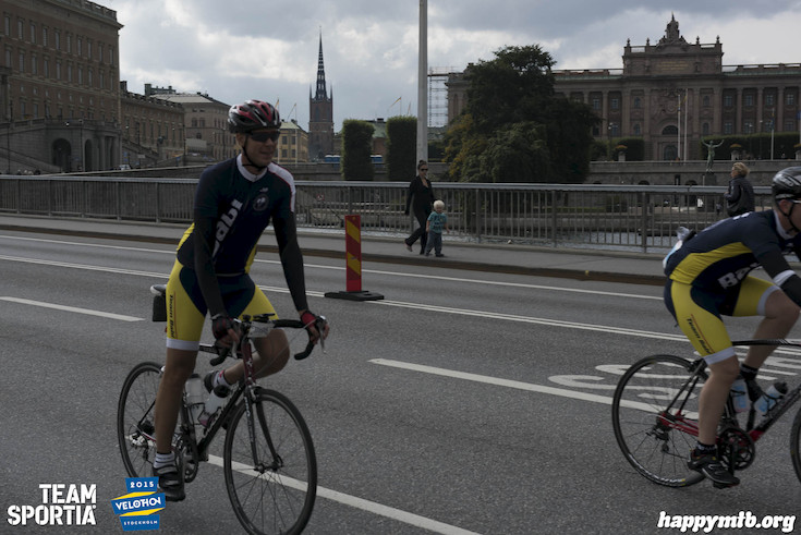 Bild från Velothon Stockholm 2015 - Slottet
