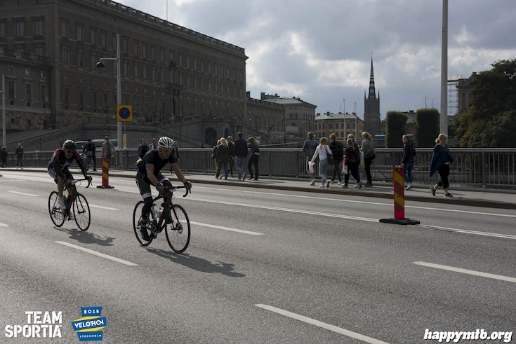 Bild från Velothon Stockholm 2015 - Slottet