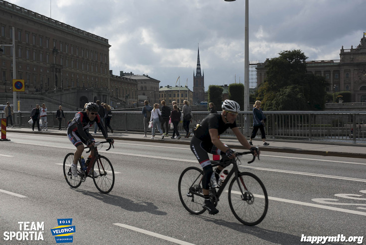 Bild från Velothon Stockholm 2015 - Slottet