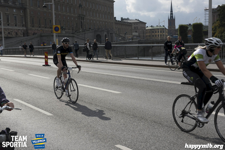 Bild från Velothon Stockholm 2015 - Slottet