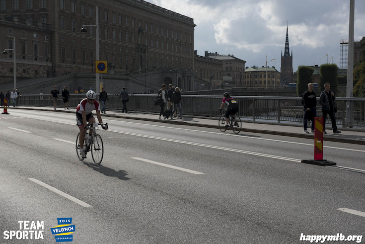 Bild från Velothon Stockholm 2015 - Slottet