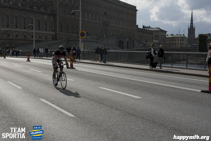 Bild från Velothon Stockholm 2015 - Slottet