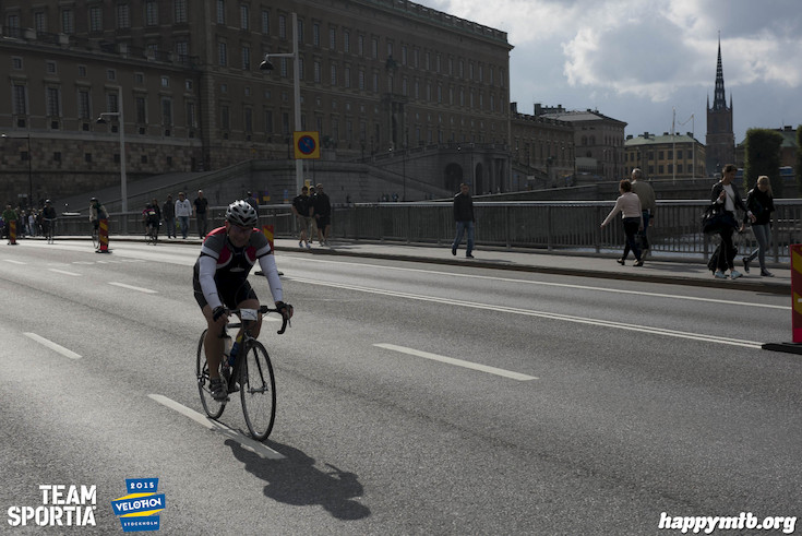 Bild från Velothon Stockholm 2015 - Slottet