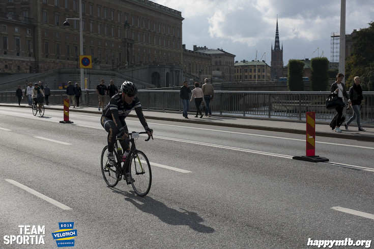 Bild från Velothon Stockholm 2015 - Slottet
