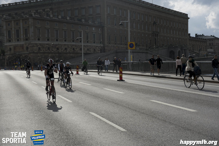 Bild från Velothon Stockholm 2015 - Slottet