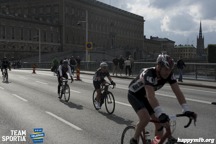 Bild från Velothon Stockholm 2015 - Slottet