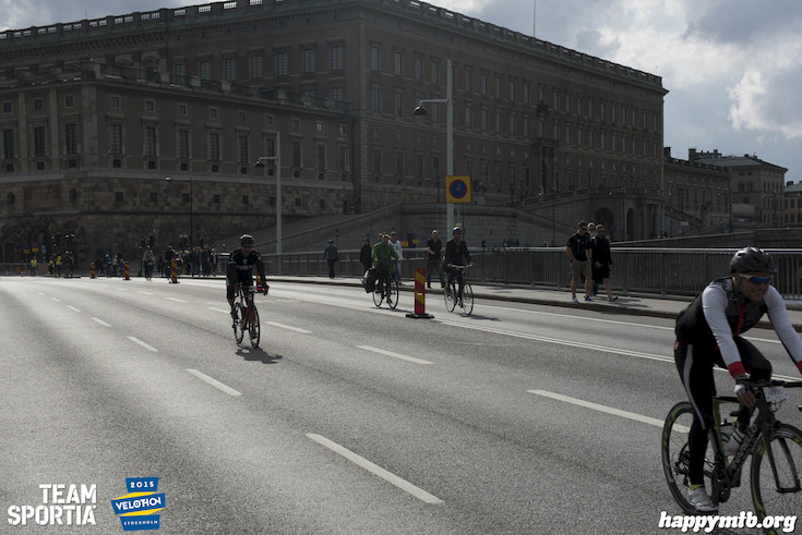 Bild från Velothon Stockholm 2015 - Slottet
