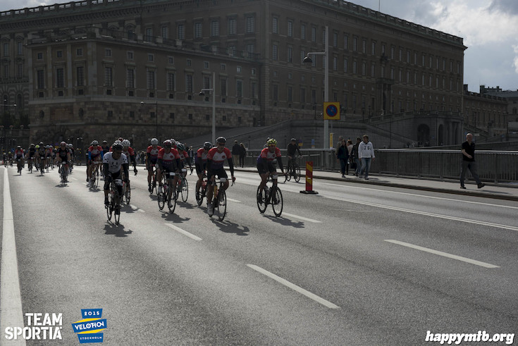 Bild från Velothon Stockholm 2015 - Slottet