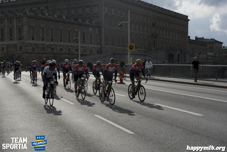 Bild från Velothon Stockholm 2015 - Slottet