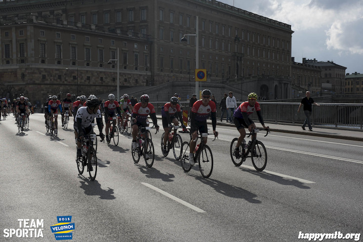 Bild från Velothon Stockholm 2015 - Slottet