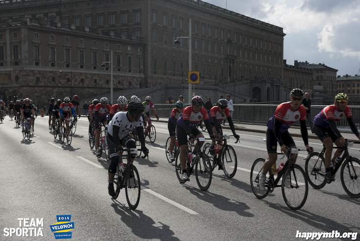Bild från Velothon Stockholm 2015 - Slottet