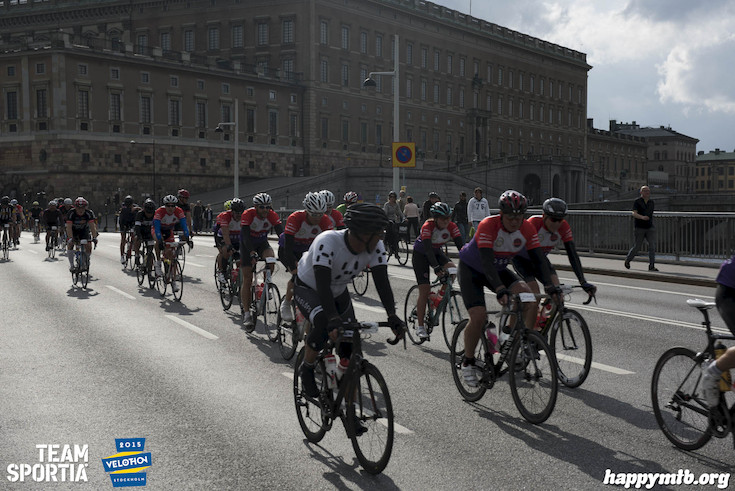 Bild från Velothon Stockholm 2015 - Slottet