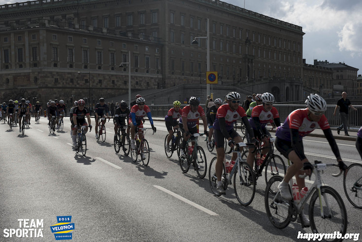Bild från Velothon Stockholm 2015 - Slottet