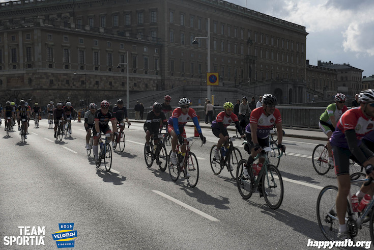Bild från Velothon Stockholm 2015 - Slottet