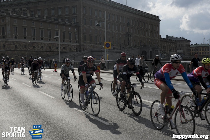Bild från Velothon Stockholm 2015 - Slottet
