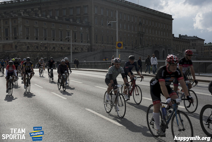 Bild från Velothon Stockholm 2015 - Slottet