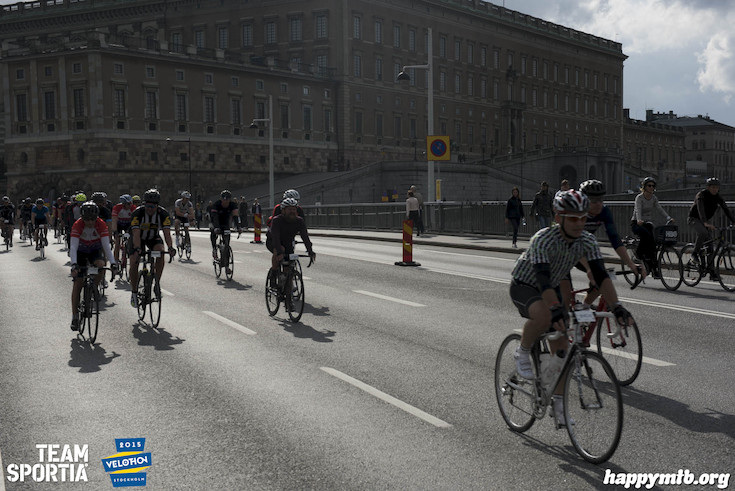 Bild från Velothon Stockholm 2015 - Slottet