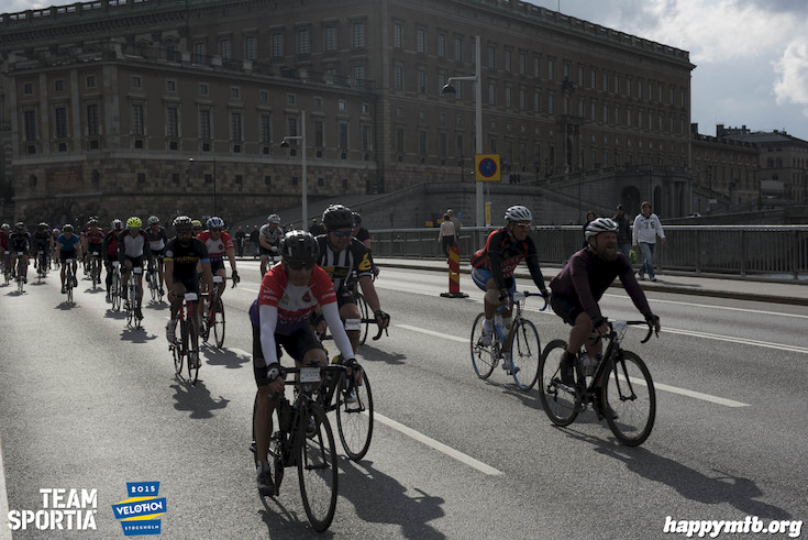 Bild från Velothon Stockholm 2015 - Slottet