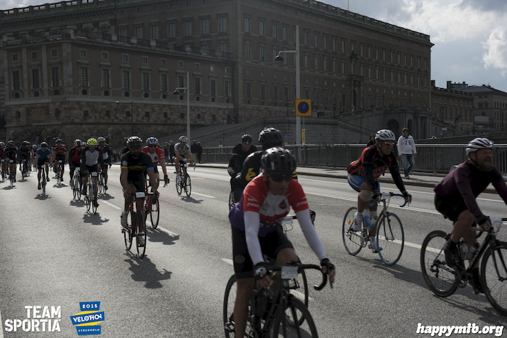 Bild från Velothon Stockholm 2015 - Slottet