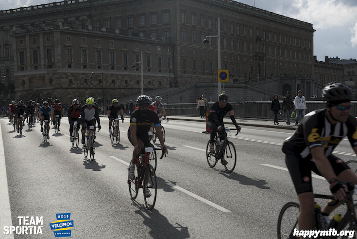 Bild från Velothon Stockholm 2015 - Slottet