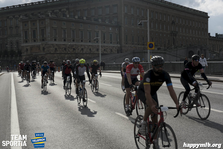 Bild från Velothon Stockholm 2015 - Slottet