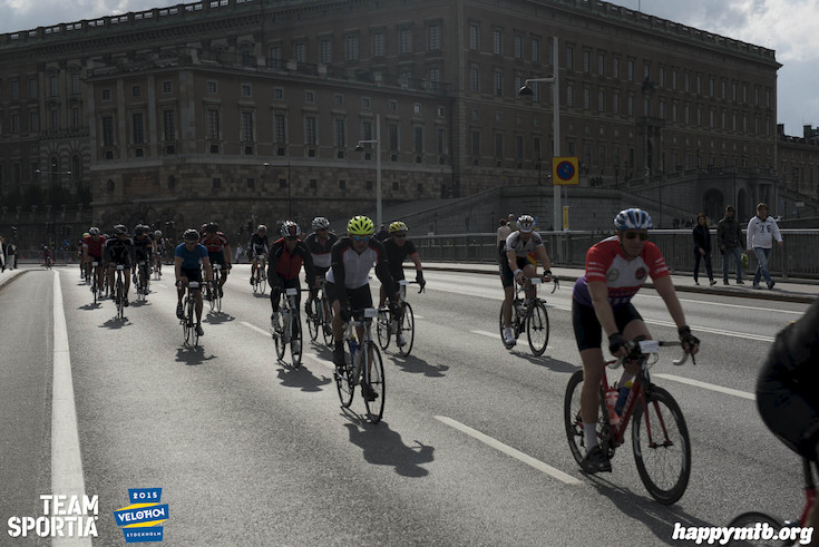 Bild från Velothon Stockholm 2015 - Slottet