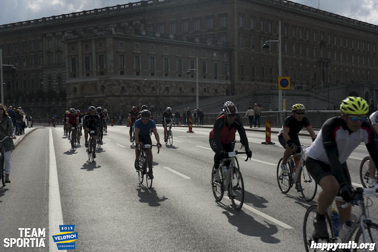 Bild från Velothon Stockholm 2015 - Slottet