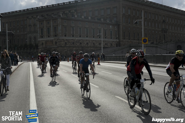 Bild från Velothon Stockholm 2015 - Slottet