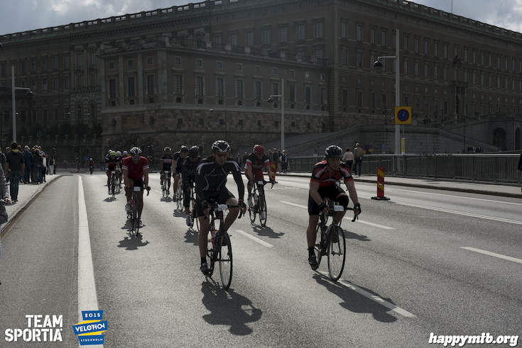 Bild från Velothon Stockholm 2015 - Slottet