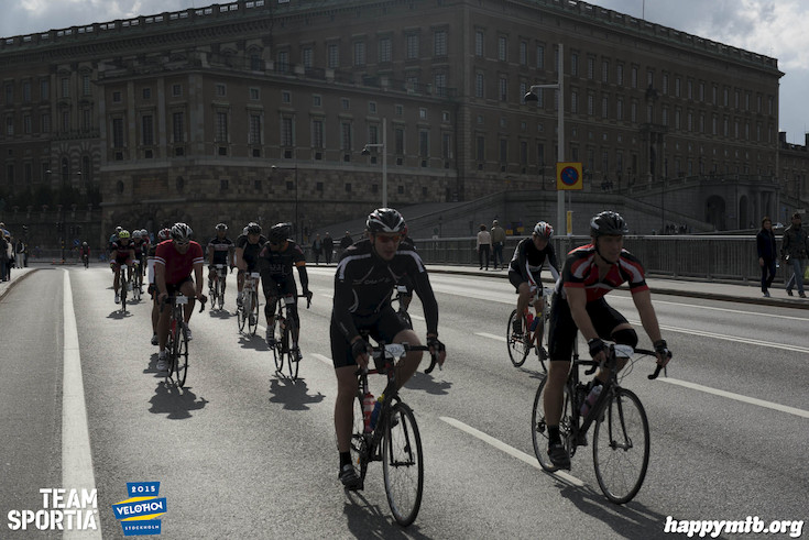Bild från Velothon Stockholm 2015 - Slottet