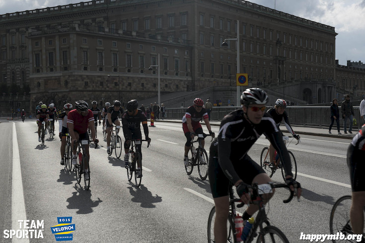 Bild från Velothon Stockholm 2015 - Slottet