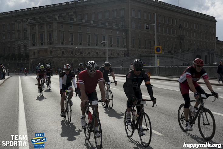 Bild från Velothon Stockholm 2015 - Slottet
