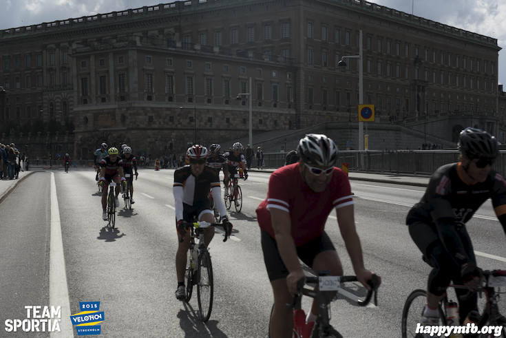 Bild från Velothon Stockholm 2015 - Slottet