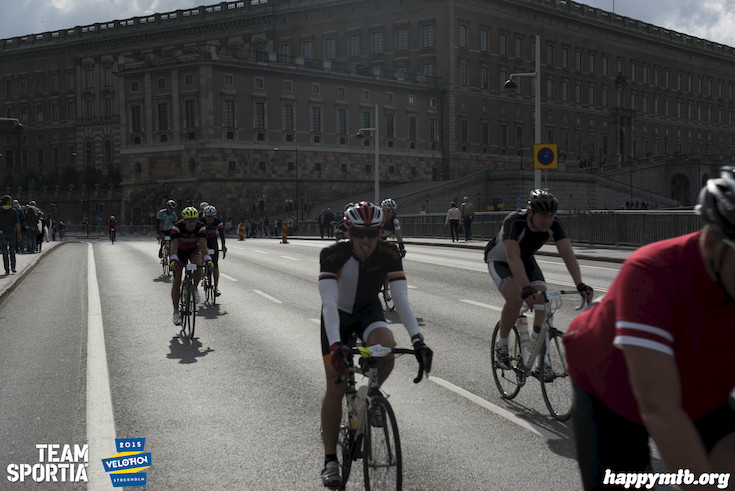 Bild från Velothon Stockholm 2015 - Slottet