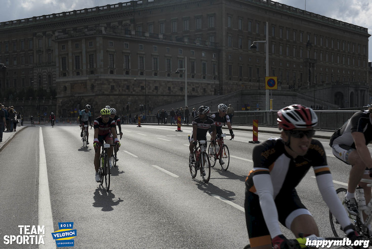 Bild från Velothon Stockholm 2015 - Slottet