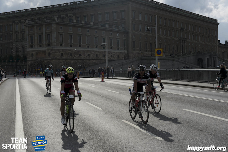 Bild från Velothon Stockholm 2015 - Slottet