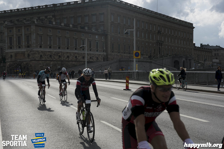 Bild från Velothon Stockholm 2015 - Slottet