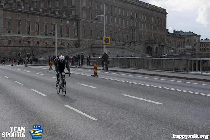 Bild från Velothon Stockholm 2015 - Slottet