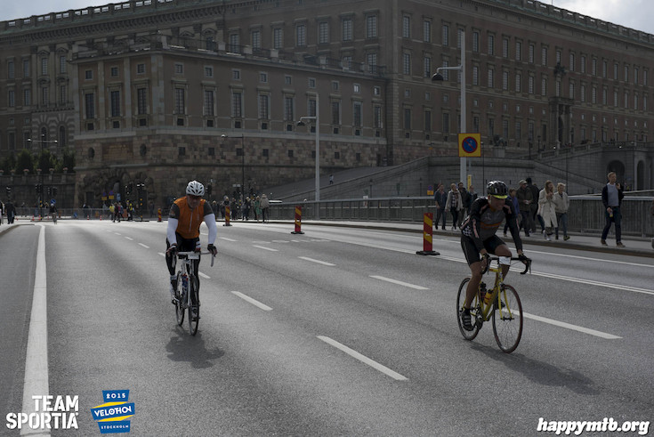 Bild från Velothon Stockholm 2015 - Slottet