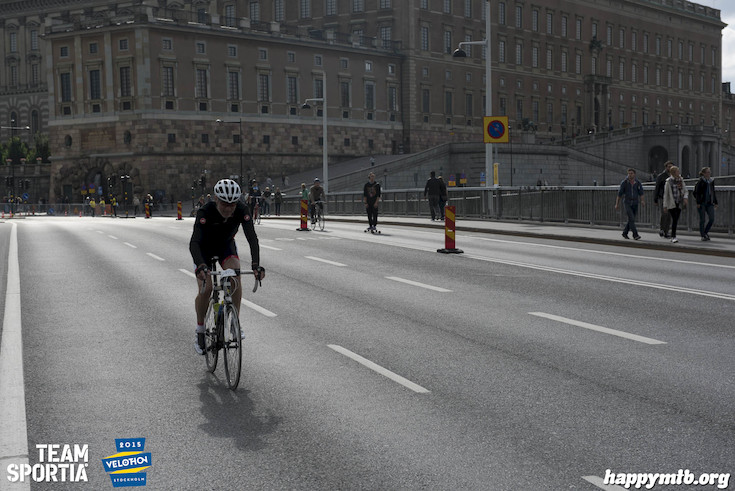 Bild från Velothon Stockholm 2015 - Slottet
