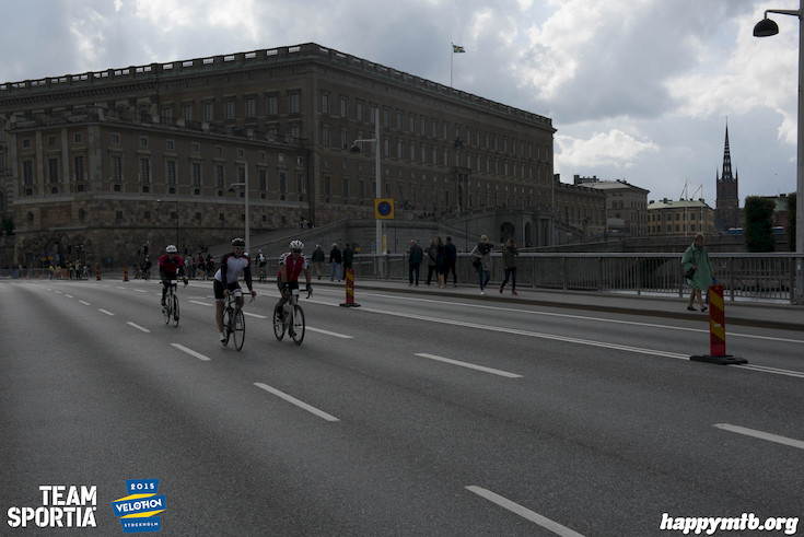 Bild från Velothon Stockholm 2015 - Slottet