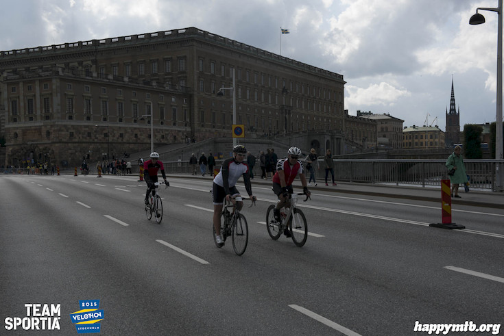 Bild från Velothon Stockholm 2015 - Slottet