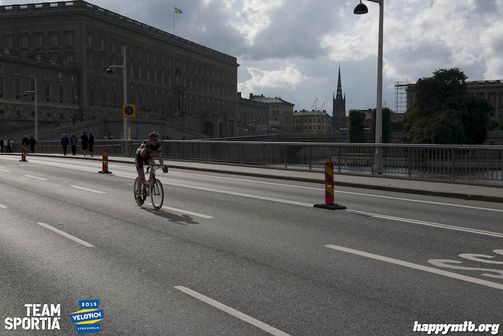 Bild från Velothon Stockholm 2015 - Slottet