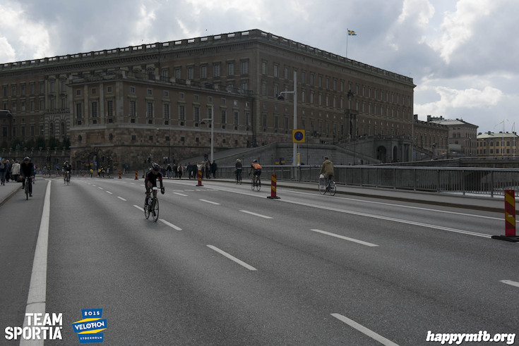Bild från Velothon Stockholm 2015 - Slottet