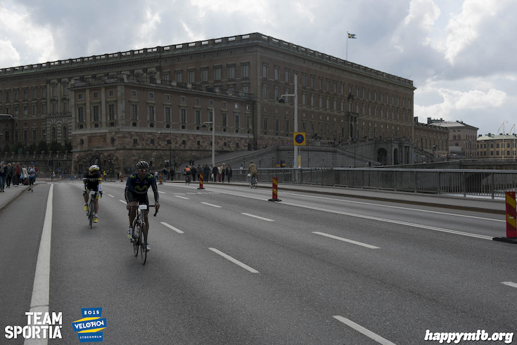 Bild från Velothon Stockholm 2015 - Slottet